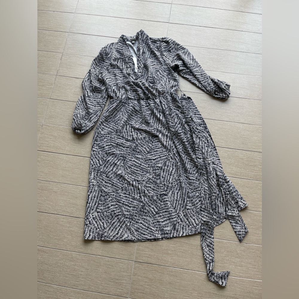 A New Day Long Sleeved Midi Dress